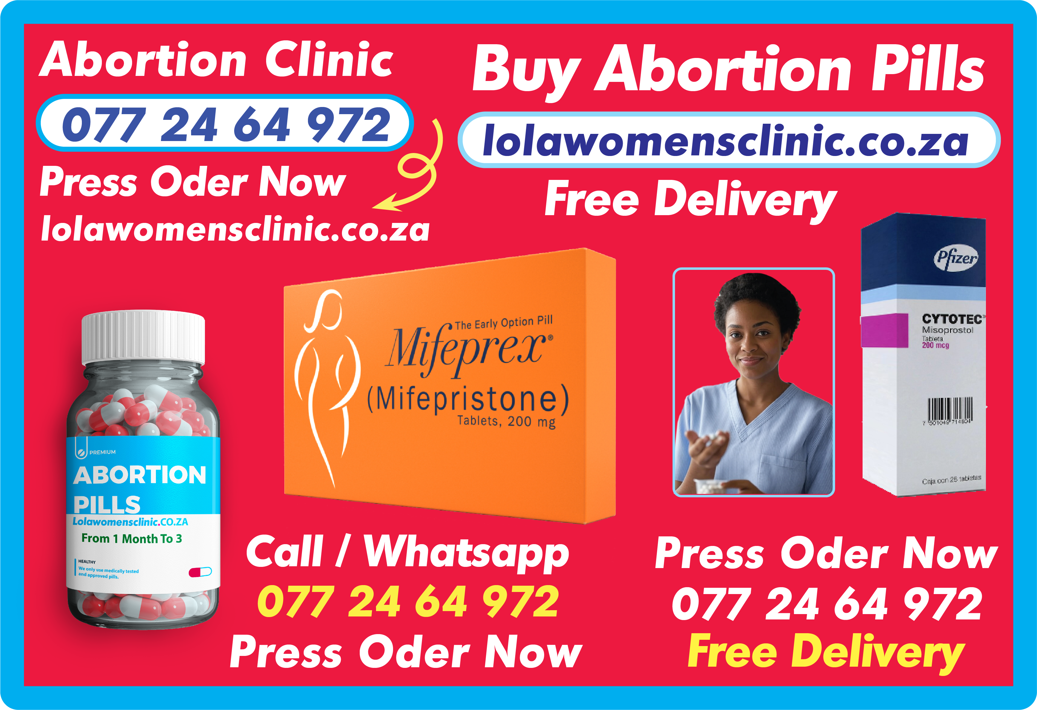 Medical abortion pills