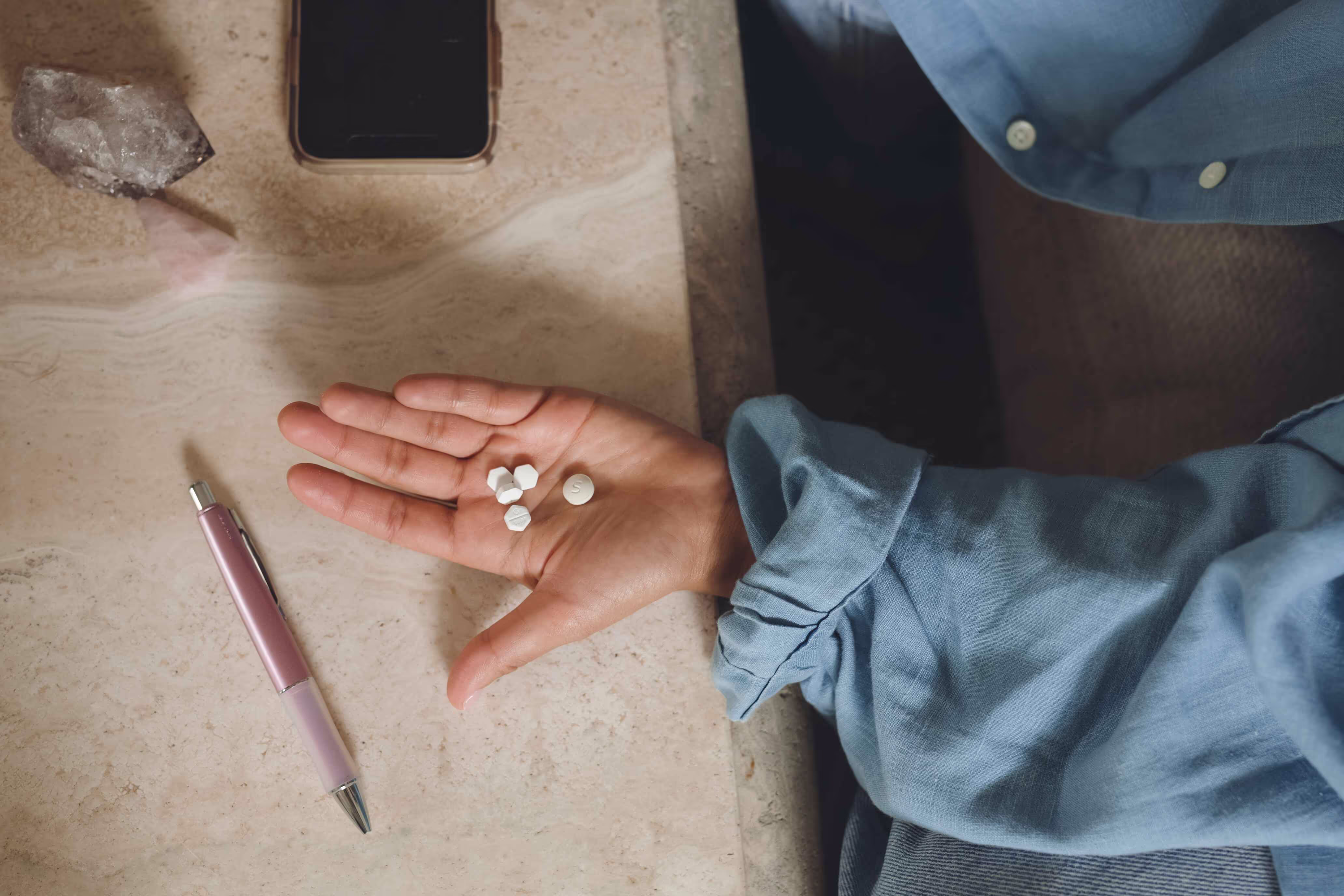 Caring support with medication